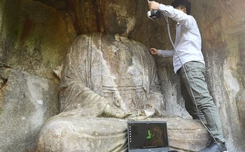 ScanTech iReal 3D Scanning Sculpture