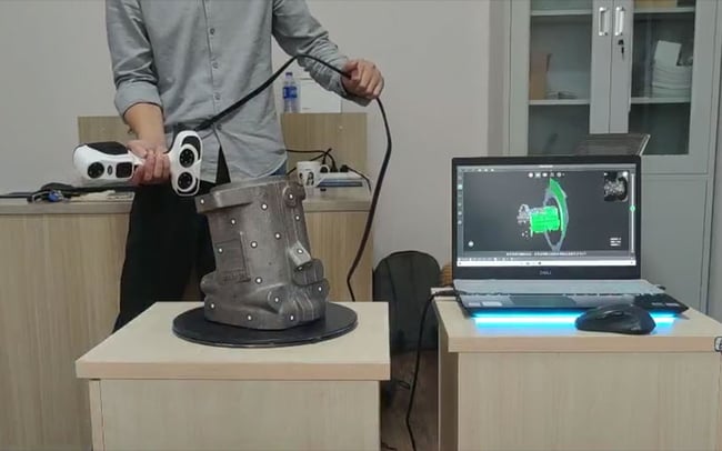 ScanTech iReal 3D Scanner Reverse Engineering