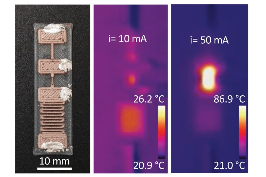 AM 3D printed active electronics b