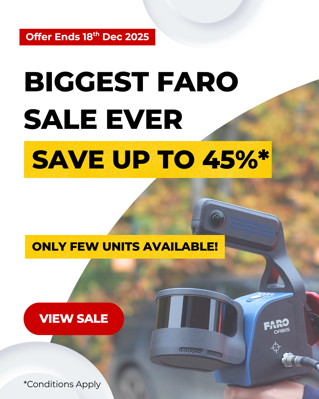 FARO SALE Home banner