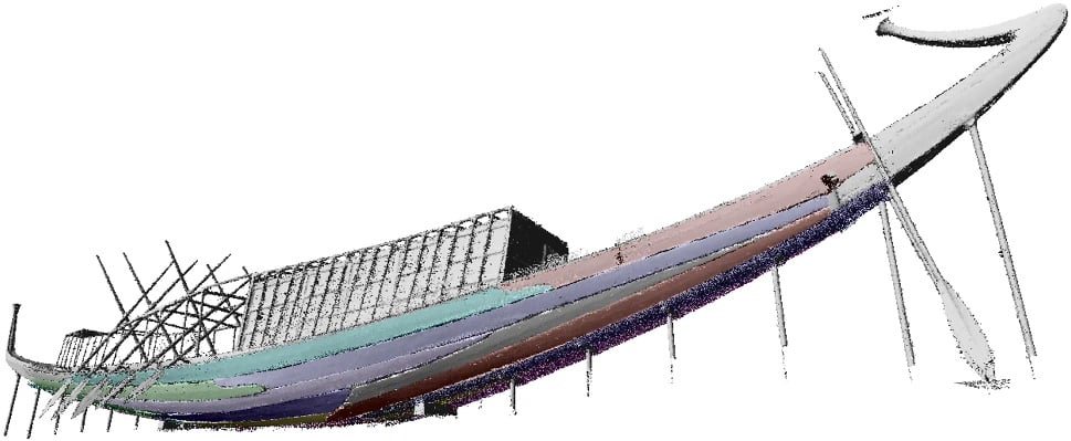 FARO ancient ship scan
