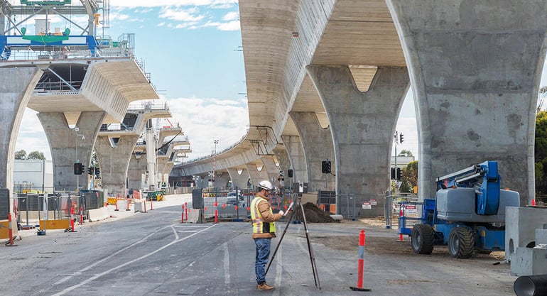 SYN CMS Blog FARO bridge scanning a