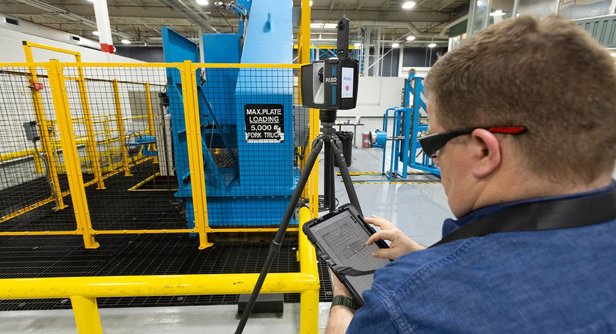 SYN CMS Blog FARO focus Foundary steel b