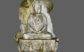 ScanTech iReal 3D Scan of Sculpture