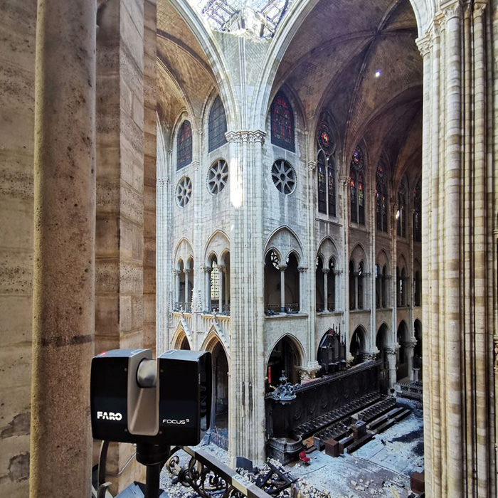 FARO Scanner Architecture Notre Dame