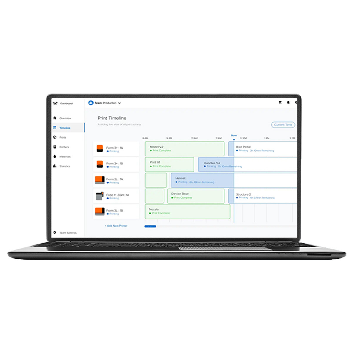 FormLabs Dashboard Software