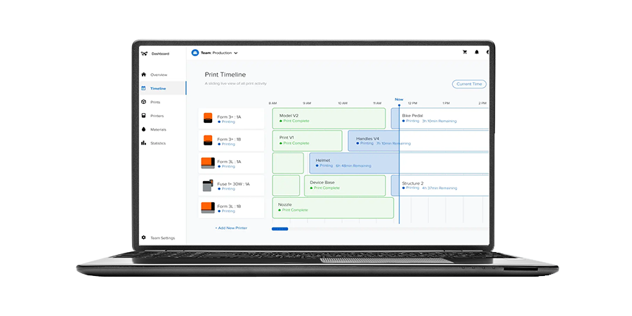 FormLabs Dashboard Software